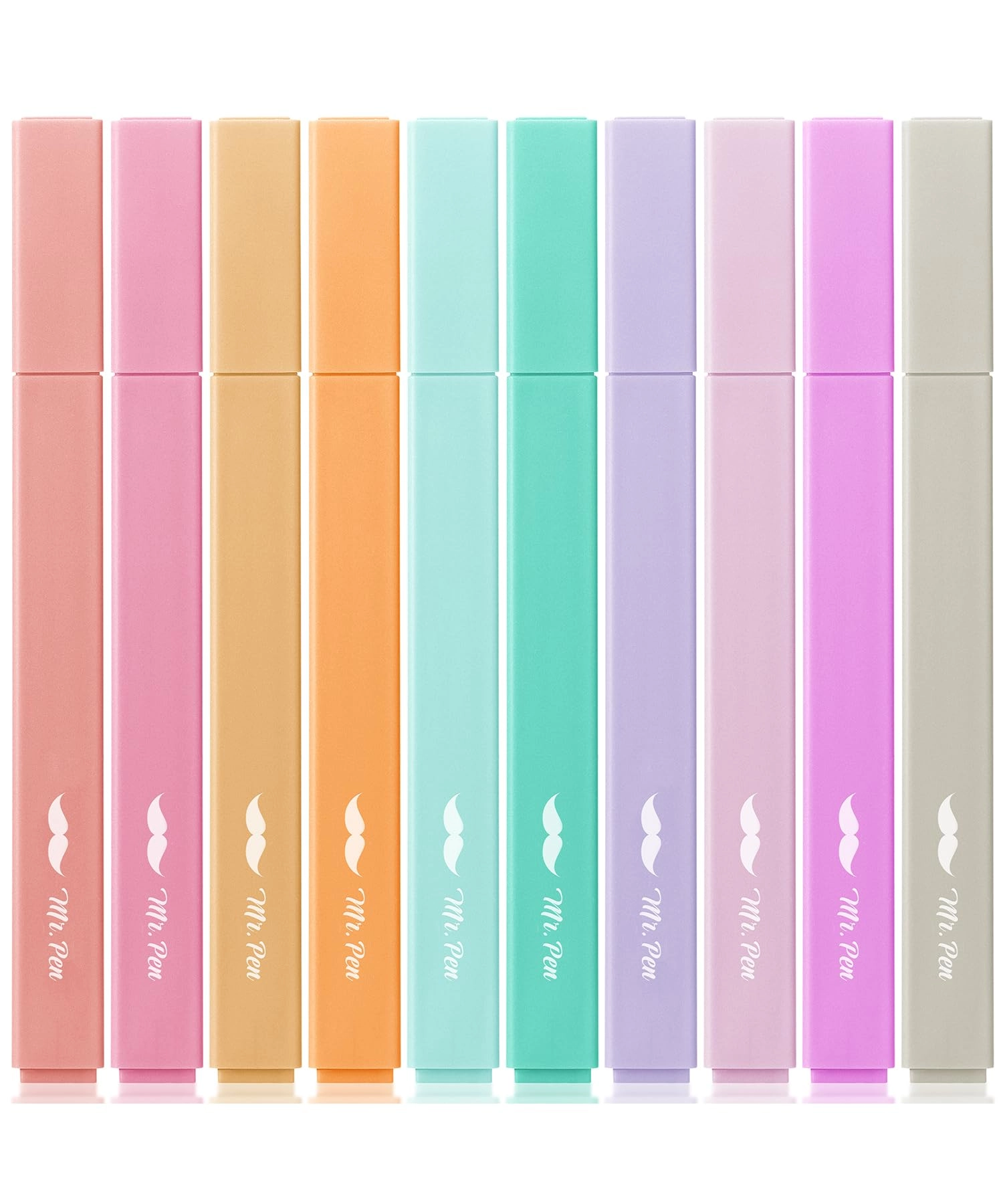 Mr. Pen Aesthetic Highlighters - Candy Colors Chisel