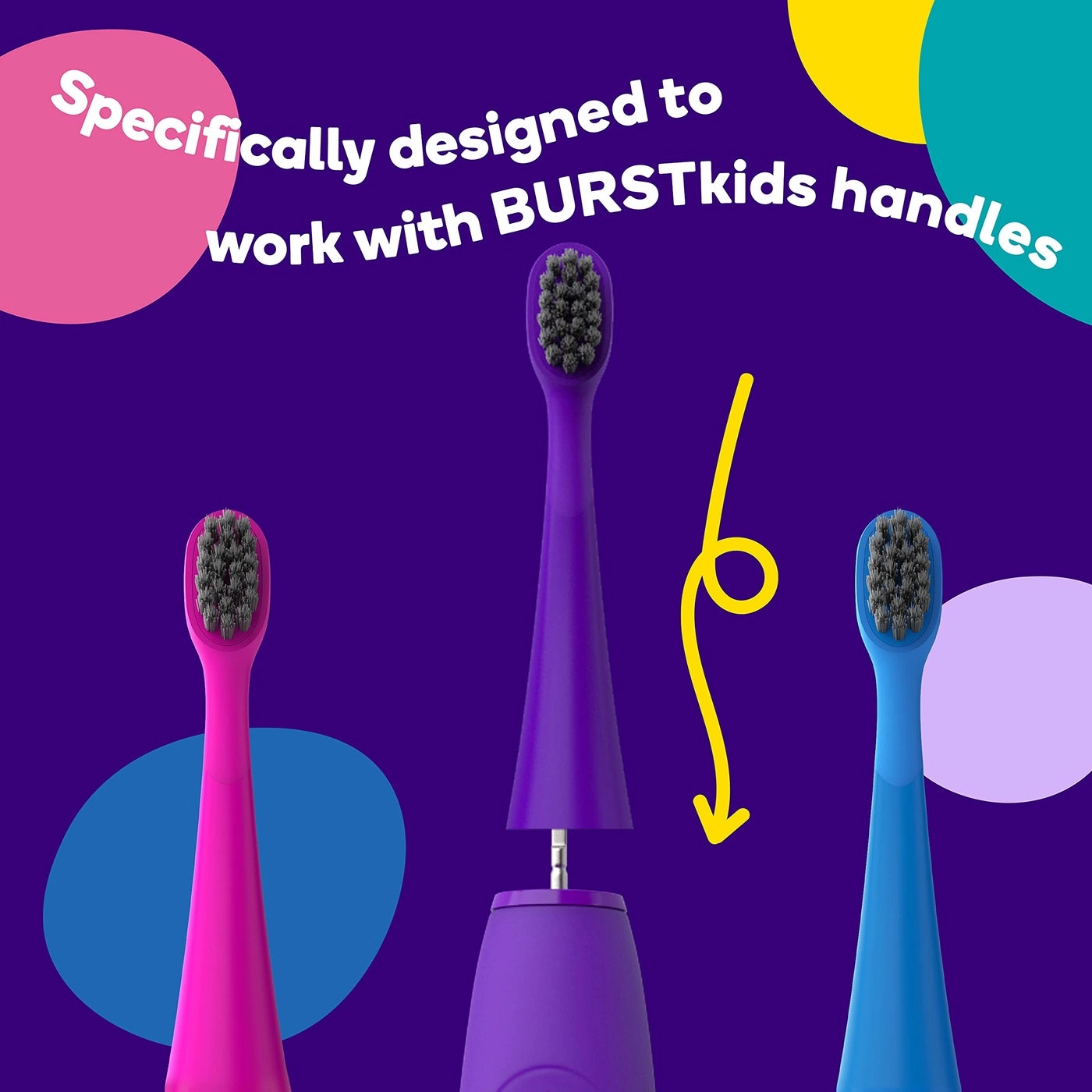 KidsHeadBlue - 3-Pack Ultra Soft Bristles
