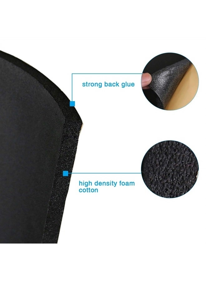 Car Heat Insulation Pad - 315mil/8mm 16.36sqft Black