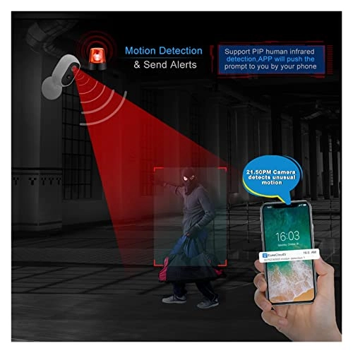 Outdoor Solar Security Camera 2K