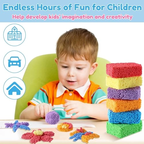 Modeling Foam - Kid 12 pieces