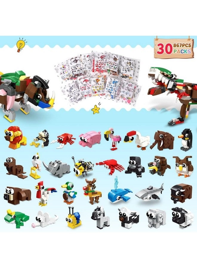 Animals Building Blocks - 867 pcs