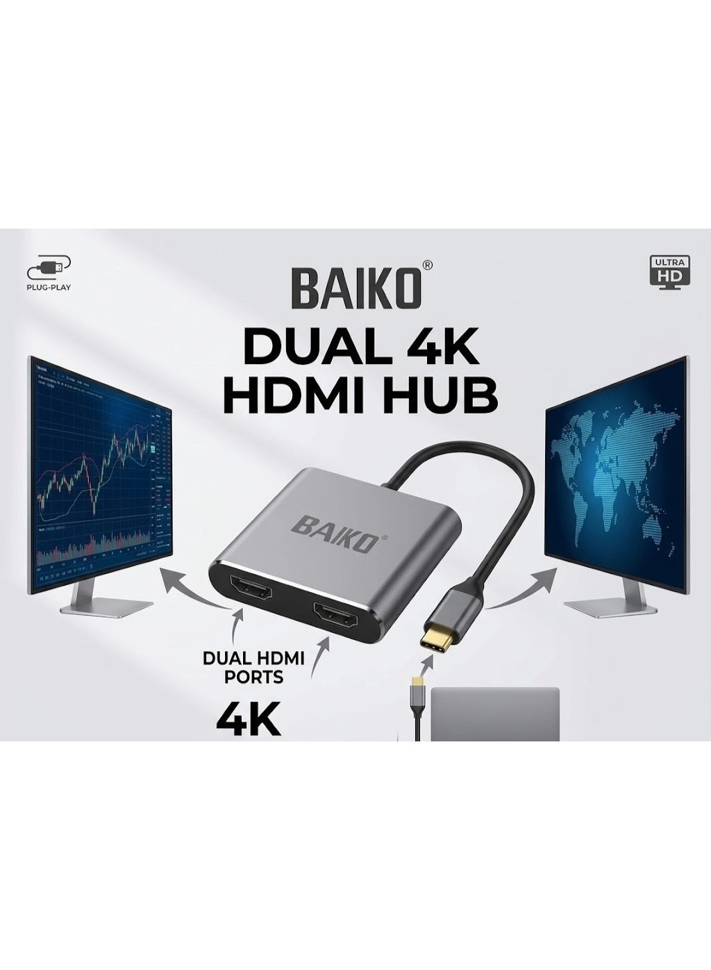 B079 - USB-C USB 3.0 4K@30Hz