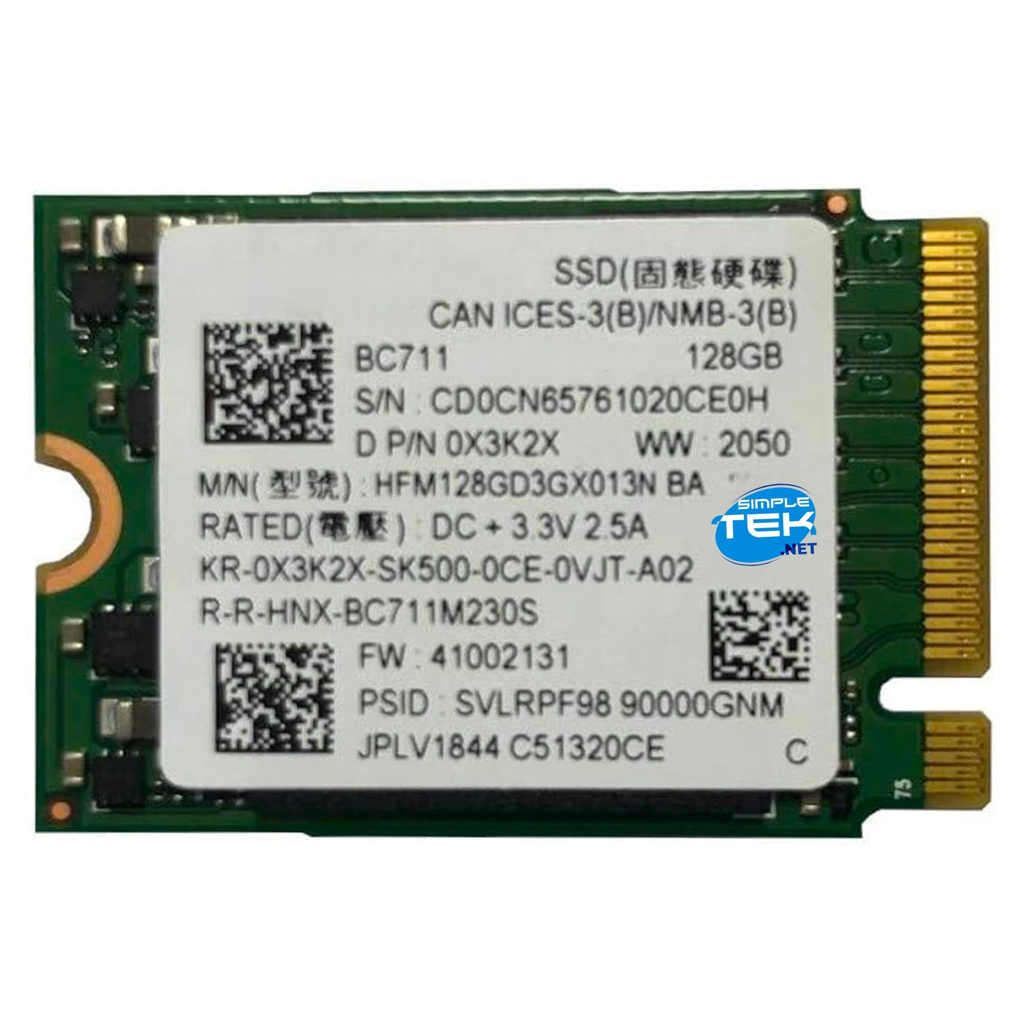 SIMPLETEK (Refurbished) M.2 2230 - 128GB