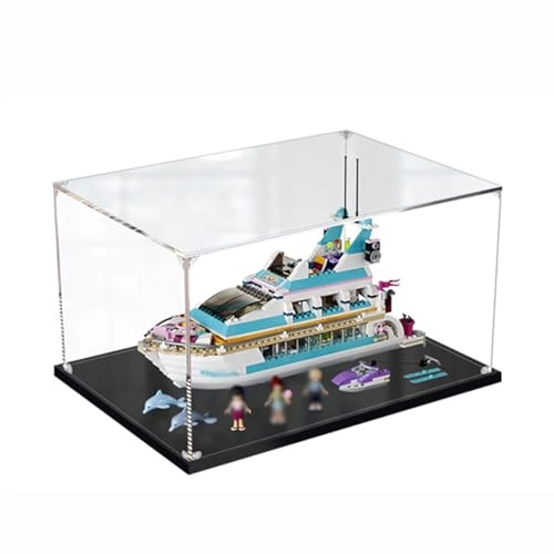 Acrylic display case - for Lego 41130 41015 3MM