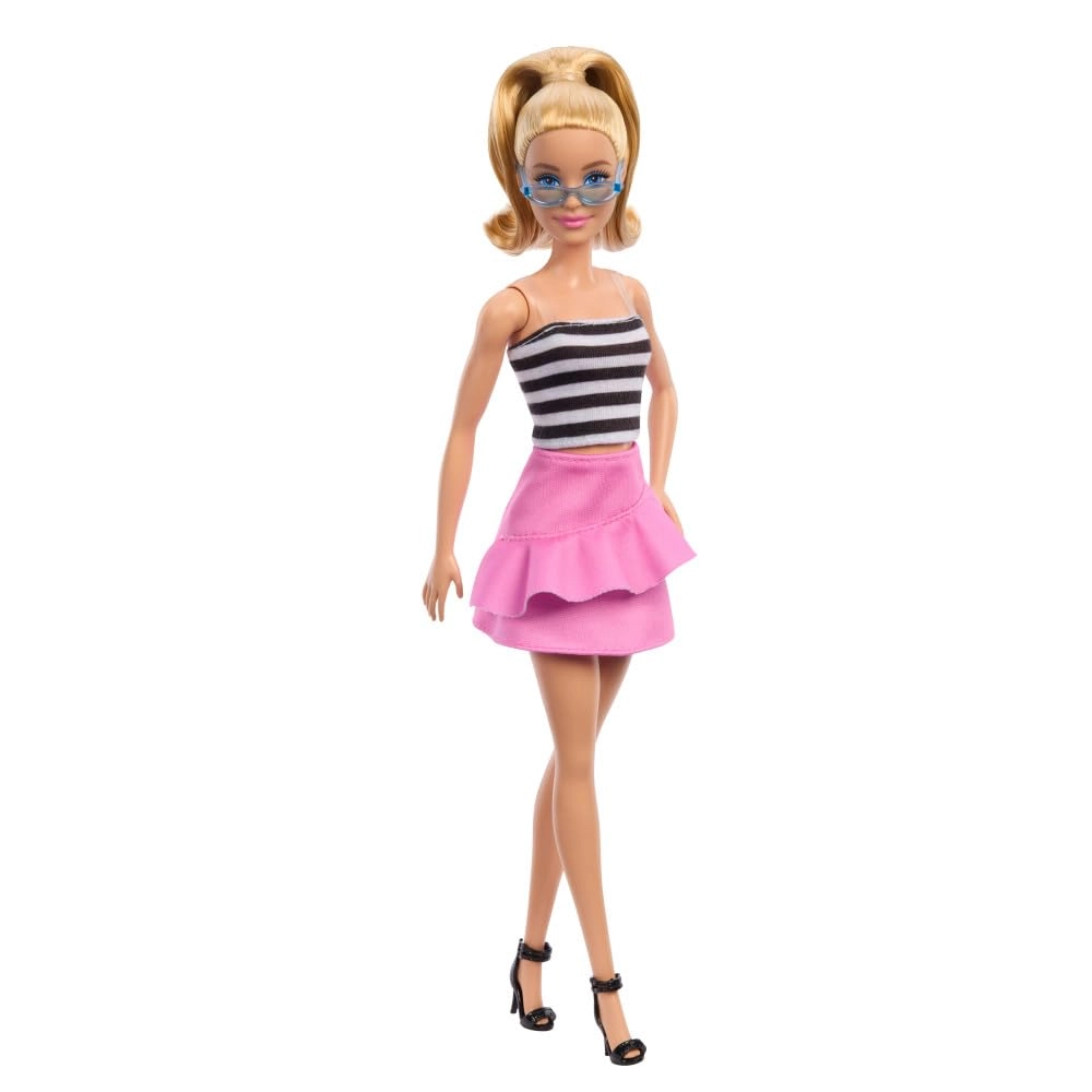 Barbie Fashionistas - #213 Blonde Striped Top Ages 5+