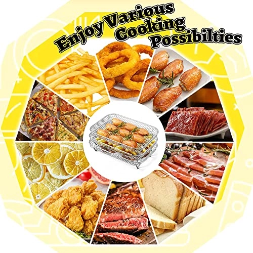 Air Fryer Rack - Stainless Steel 3 Pcs