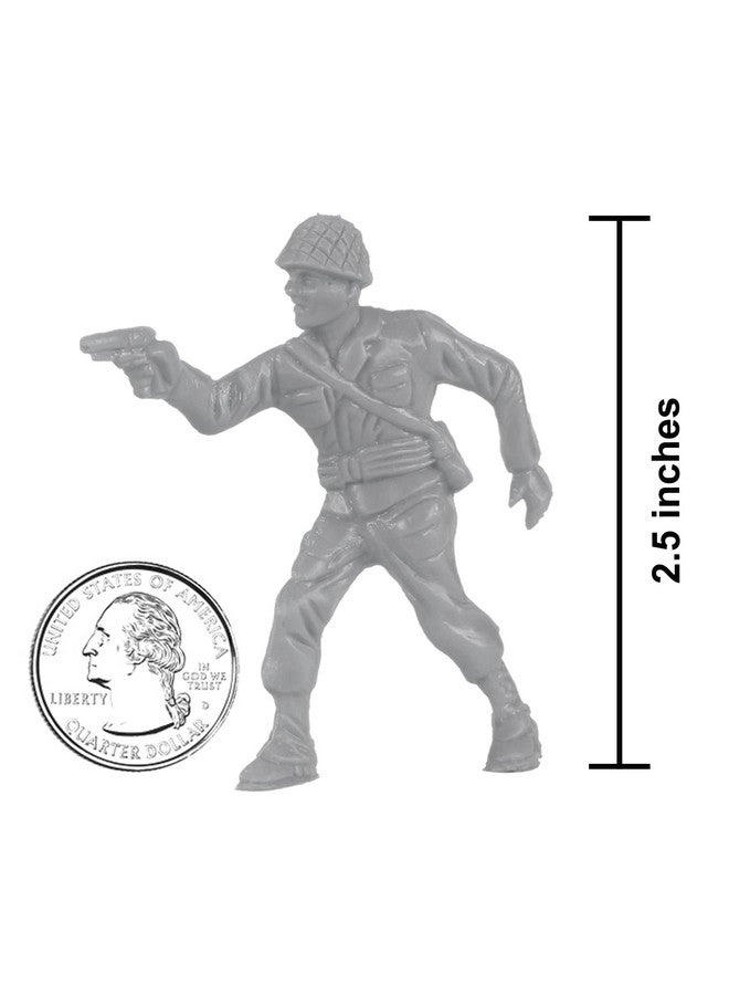 Plastic Army Men - WW2 Soldier Figures 40 pcs
