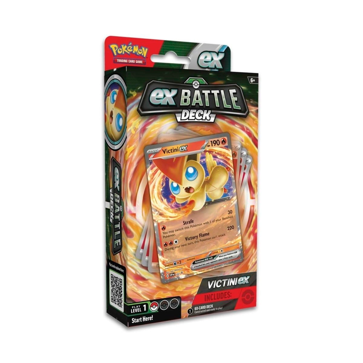 Pokmon VICTINI & MIRAIDON EX Battle Deck - 60 pcs