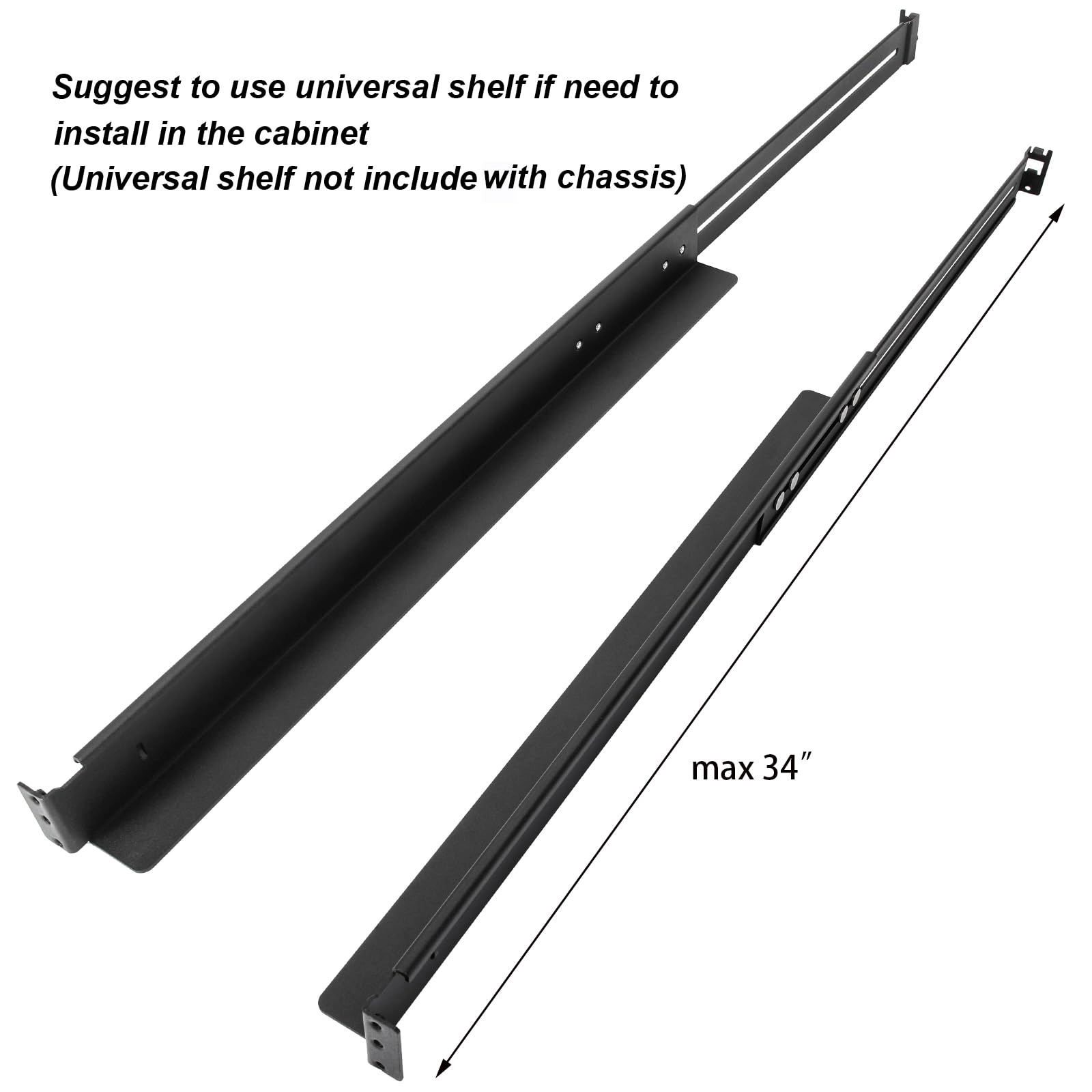 Server Chassis - 4U rackmount 360mm radiator support