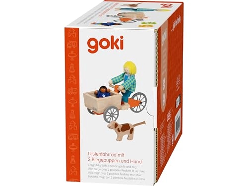 Cargo Bike + Bending Doll + Dog