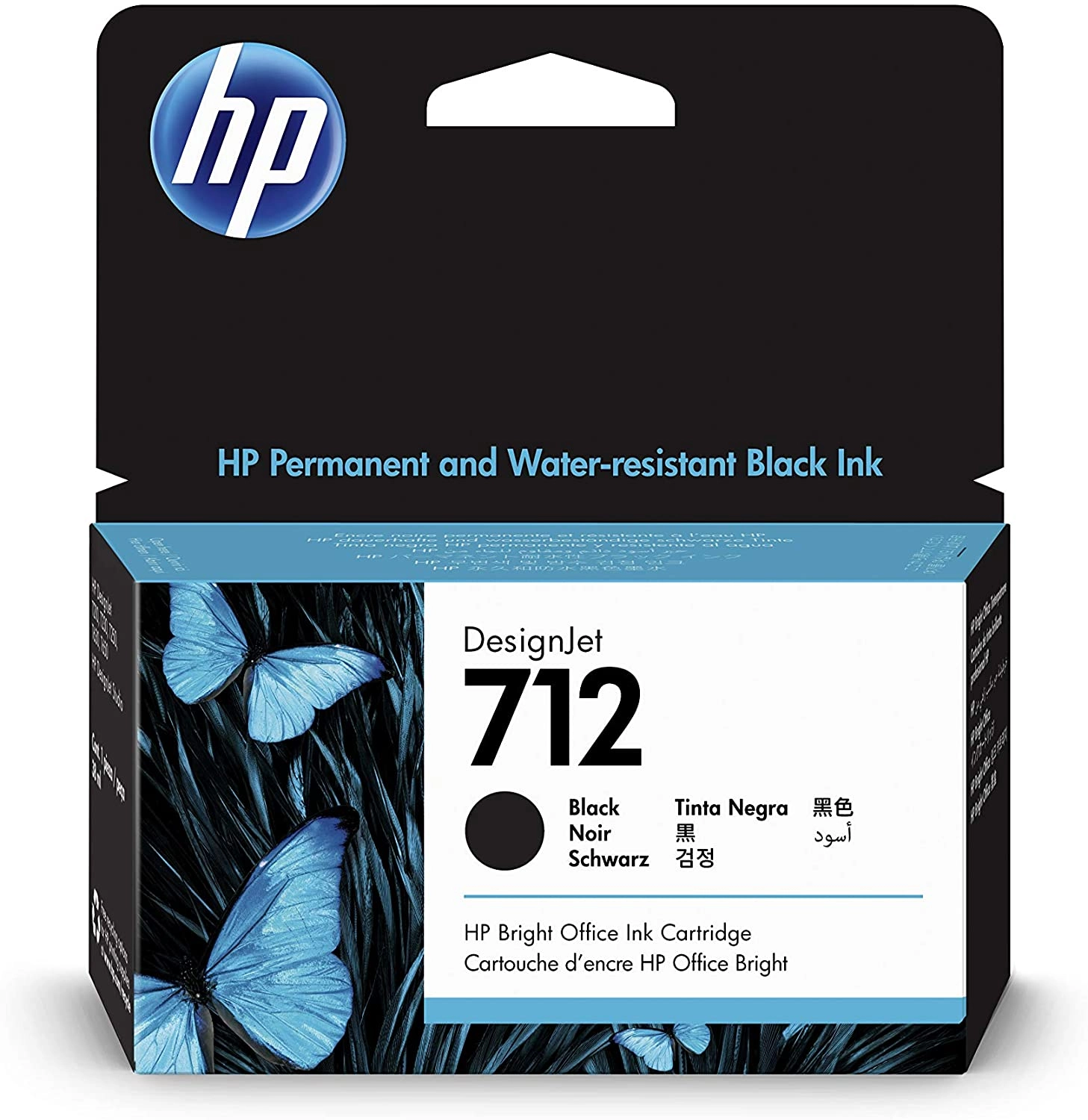 HP 712 - Standard Yield Black
