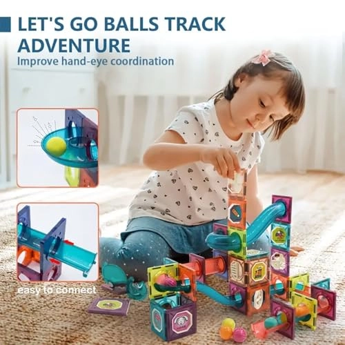 Magnetic Building Blocks - 209 pcs