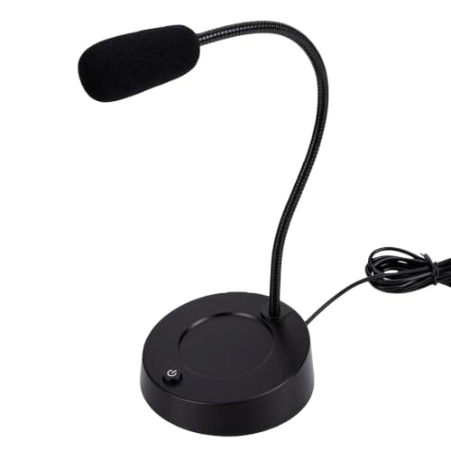 Desktop Computer Mic 3.5mm-Mini-Jack Microphone