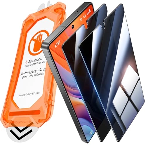 Tempered Glass Privacy Screen Protector - Samsung Galaxy S25 Ultra Full Coverage
