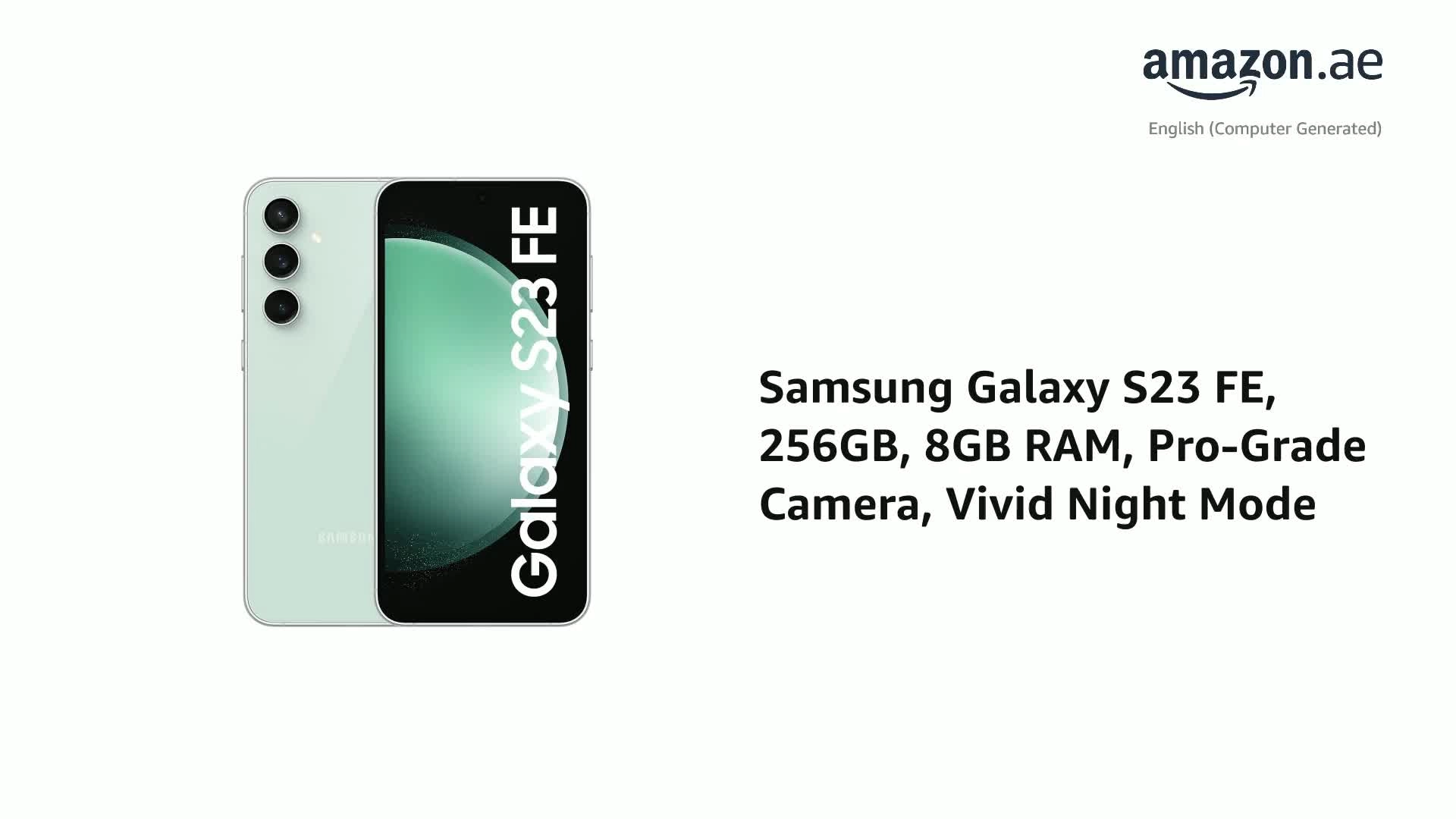 Galaxy S23 FE - 8GB 256GB