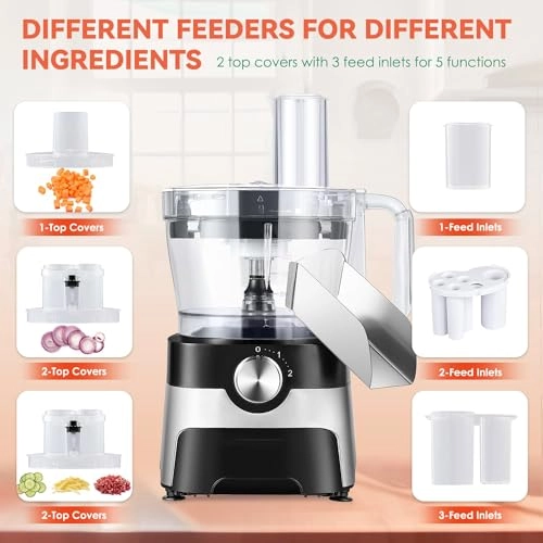 5 in 1 Vegetable Dicer - 2L 600W