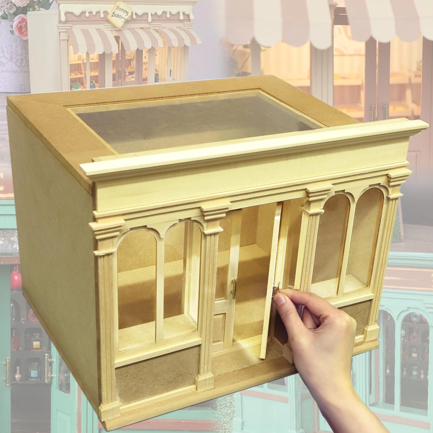 iland Wooden Dolllhouse Room Box - Magic House 1/12 Scale
