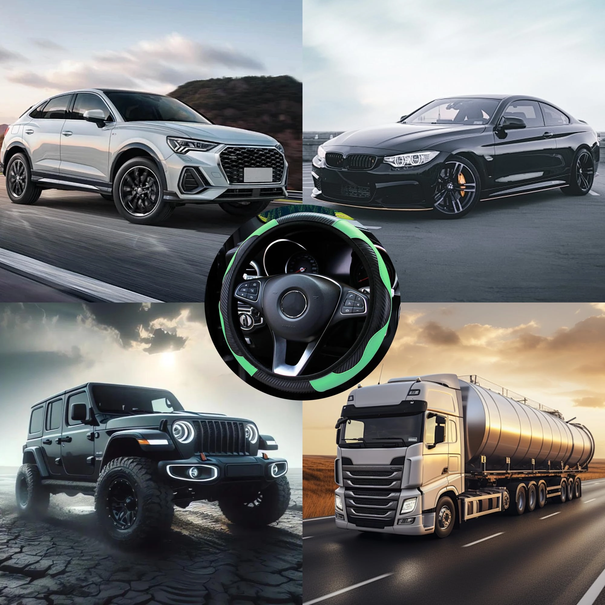 Car Steering Wheel Cover