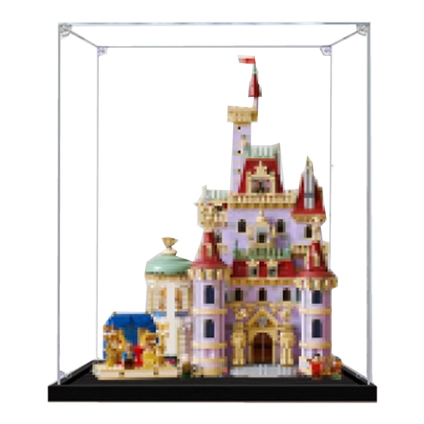 Acrylic Display Box for LEGO 43263 Castle - 3mm