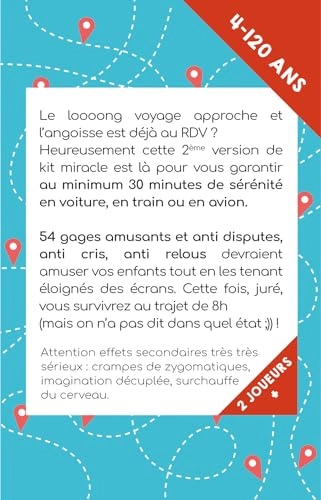 Rainy Weekend Survival Kit - 54 Cards - Card Game (French)