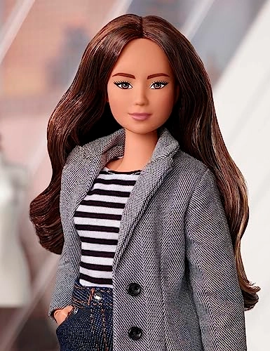 Barbie Signature Style Fully Posable Fashion Doll - Brunette Made to Move