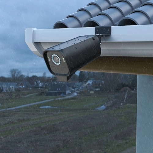 Silicone Case - eufyCam S3 Pro black + Gutter Mount