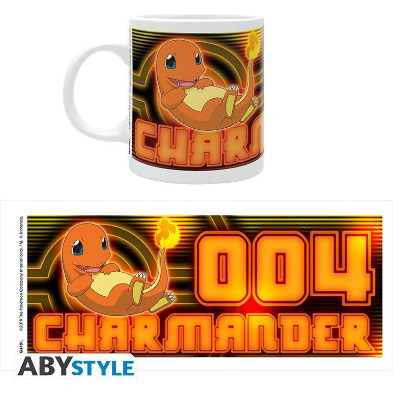 Pokemon Charmander Neon Subli Mug - 320 ml