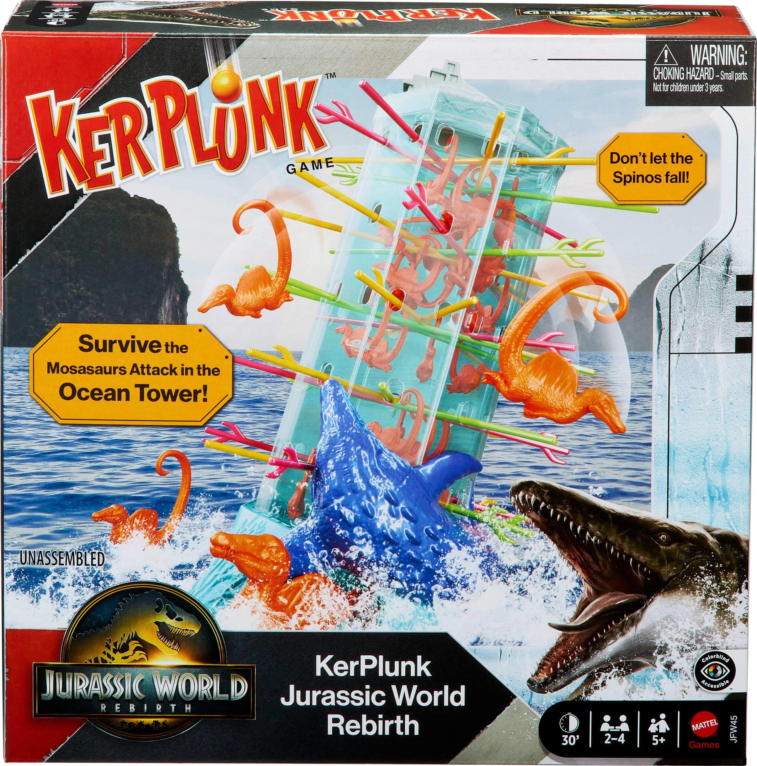 Mattel Games Kerplunk - English 5 years and up