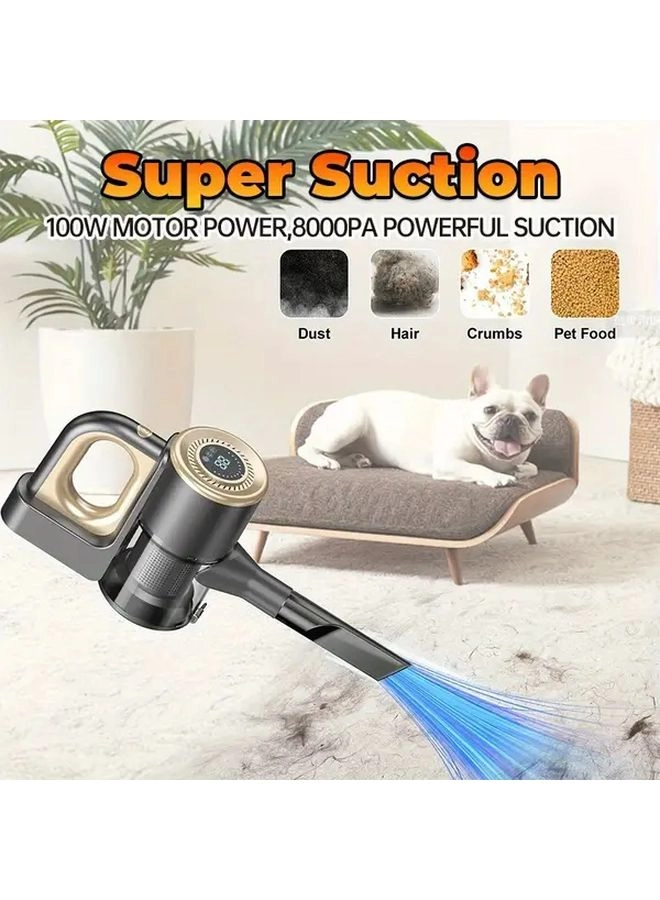 4-in-1 Wireless Handheld Vacuum Cleaner - 2000mAh