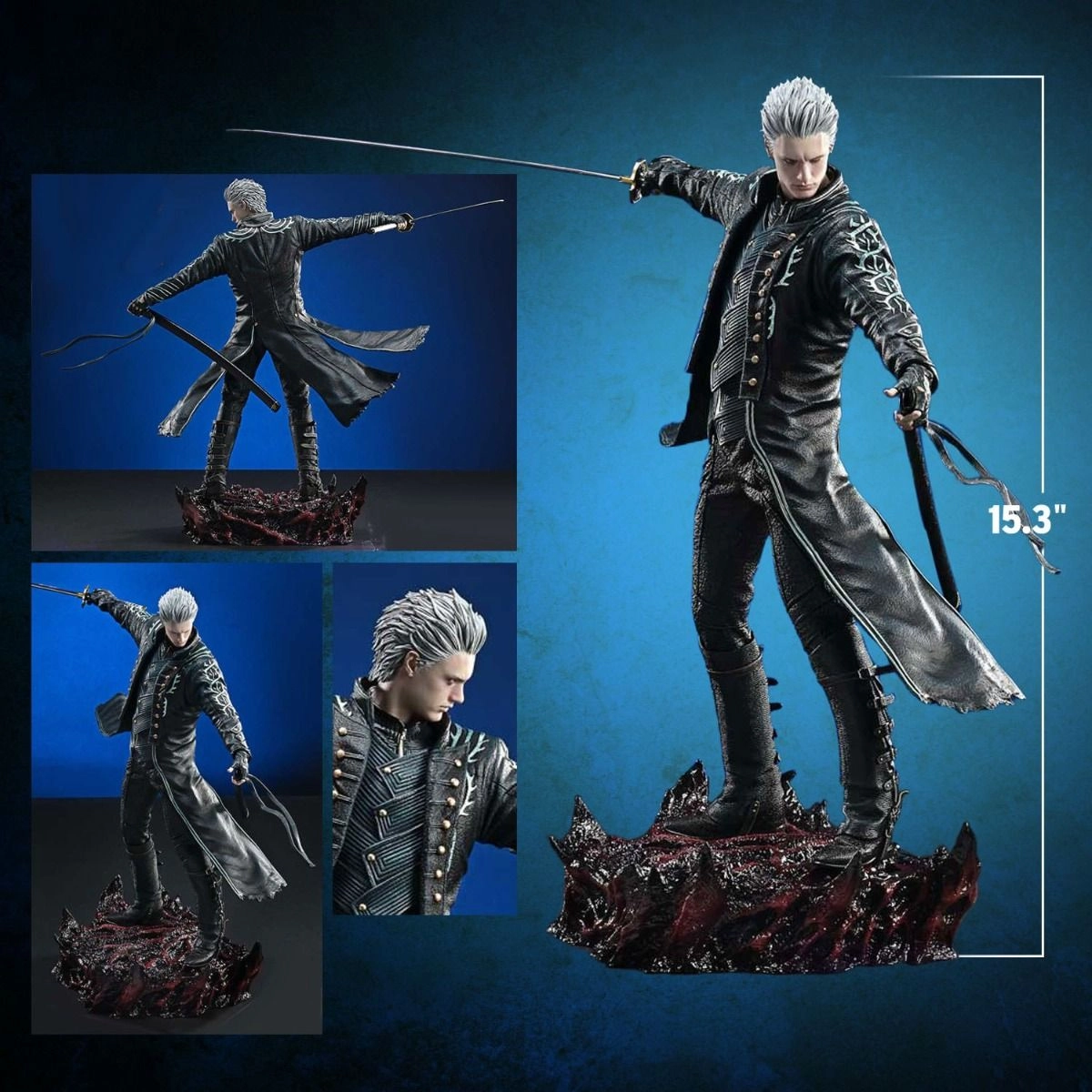 Vergil - Devil May Cry 5 - Concept Masterline (39 cm)