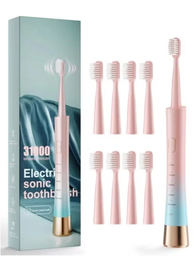 electric powerful toothbrush - 8 Brush Heads 31000 stroke/min