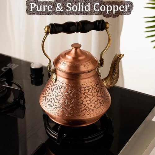 Turkish TeaPot - Copper 1.5 Liters