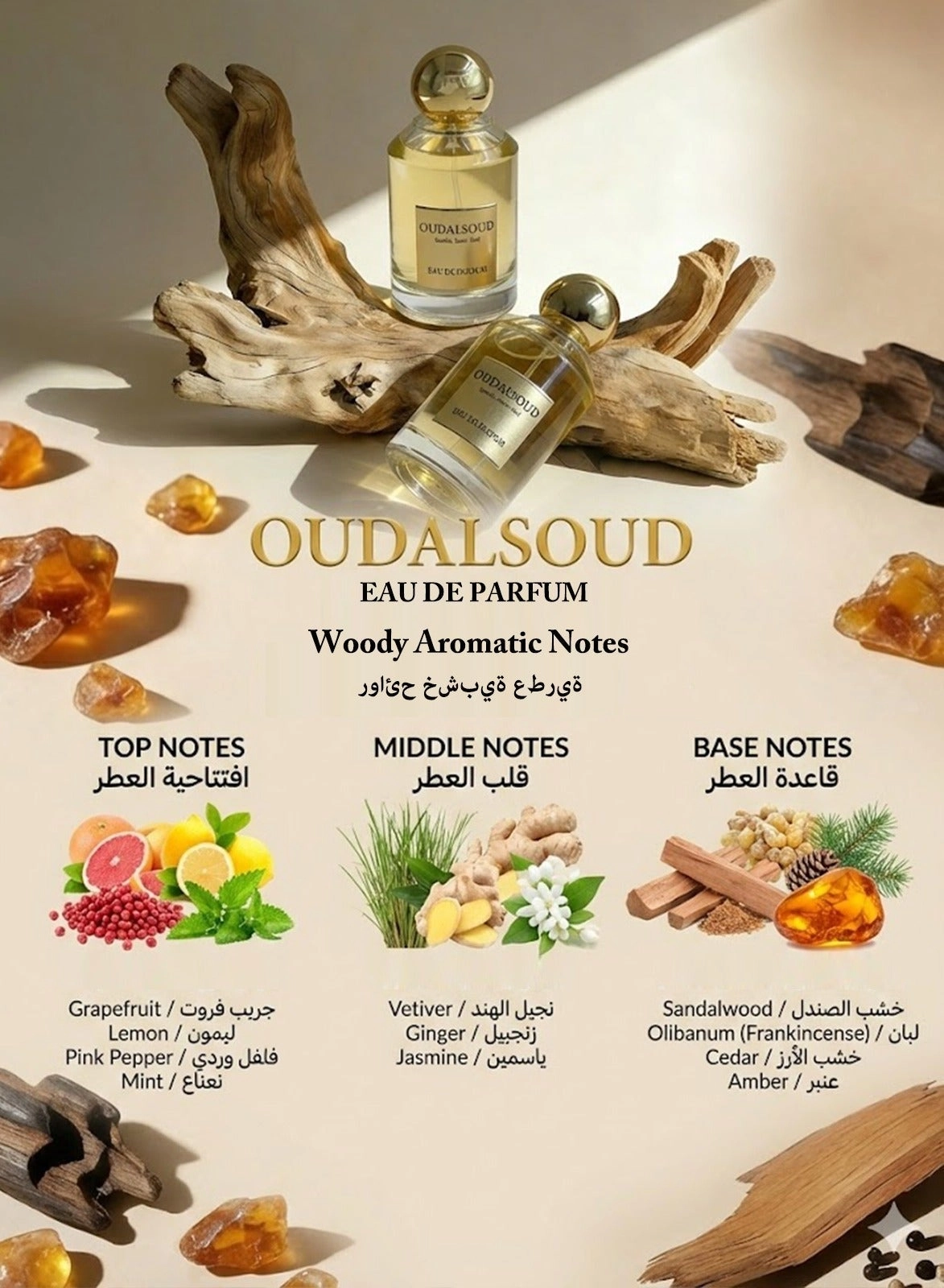 Oriental Oud Leather Eau de Parfum - 100ml