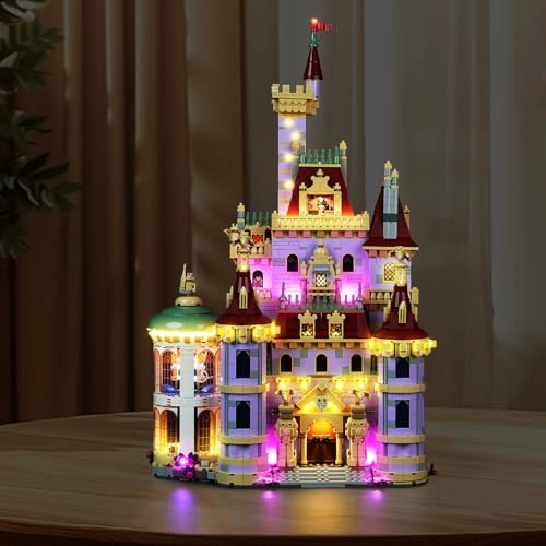 Light Kit for Lego Beauty and The Beast Castle 43263