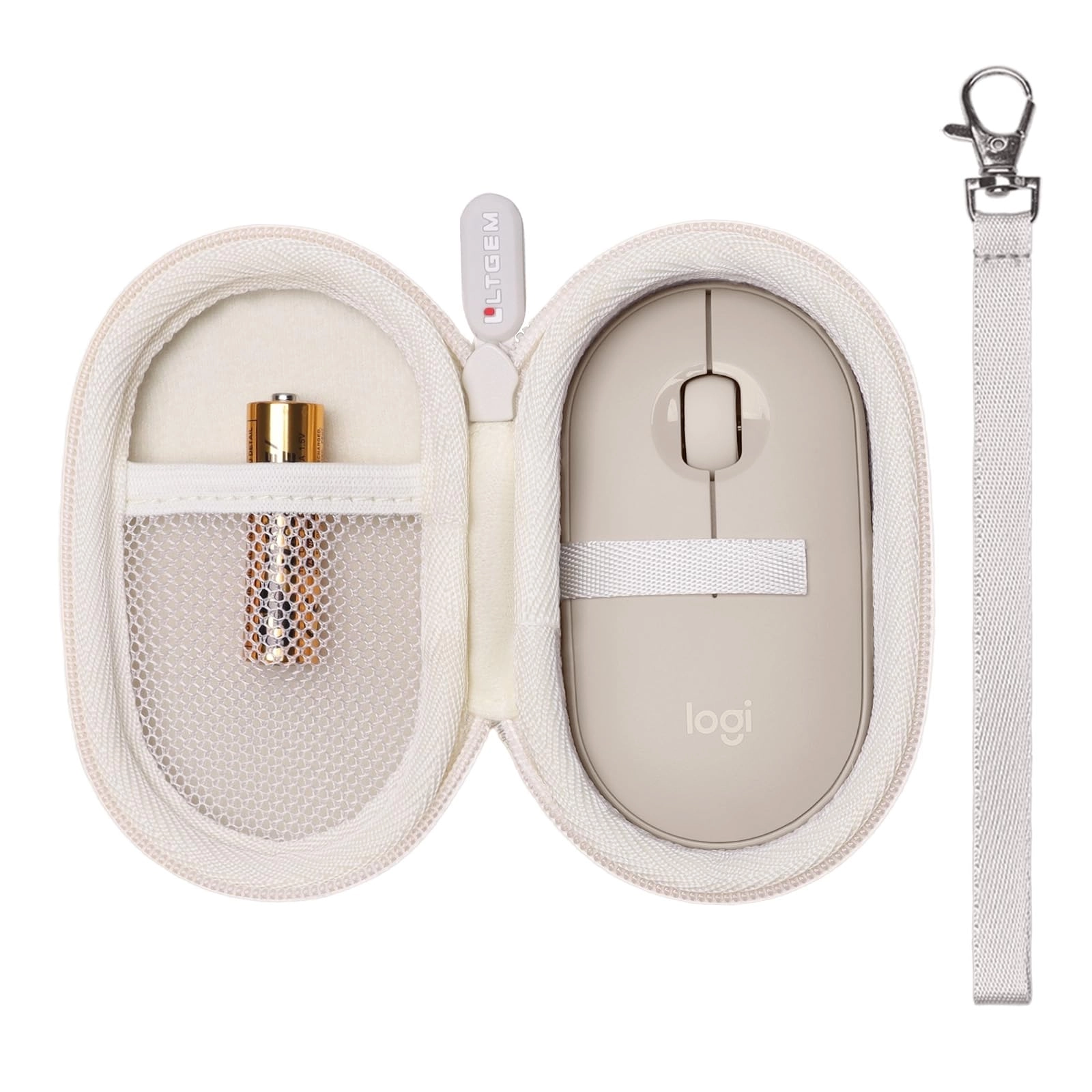 L LTGEM Case Compatible with Logitech POP & Pebble Mouse