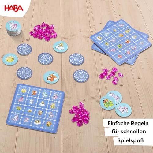 HABA Einhorn Glitzerglück - Funkelbingo - 3 years+