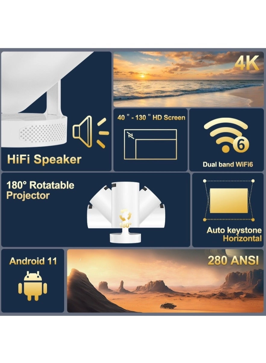 LCD Projector - 280 ANSI Lumen 1280*720P