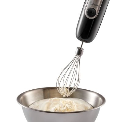 Whisk accessory ideal for whipping cream, mayo and sauces