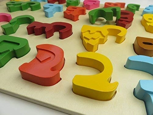 MZA STORES 3D Arabic Alphabet Puzzle