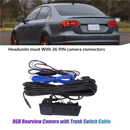 Rear View Camera - RGB 26 Pin Trunk Switch