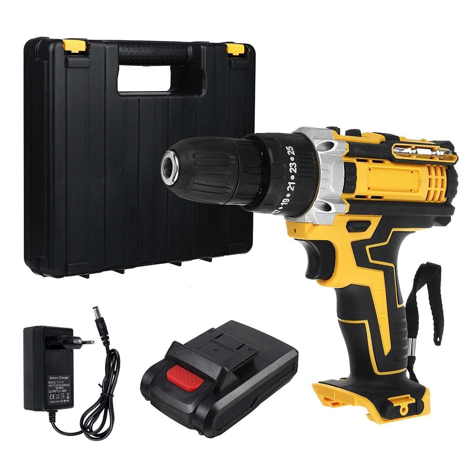 Cordless Brushless Electric Drill - 1500mA
