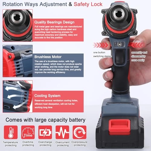 Electric Screwdriver - 1300 Milliamp Hours