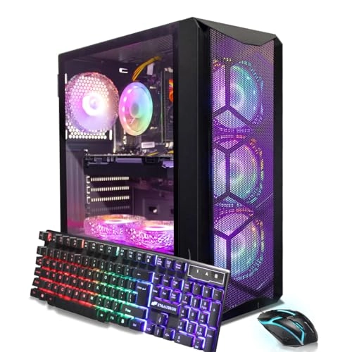 STGAubron RGB Desktop PC - AMD Ryzen 5 3400G 16GB 512GB