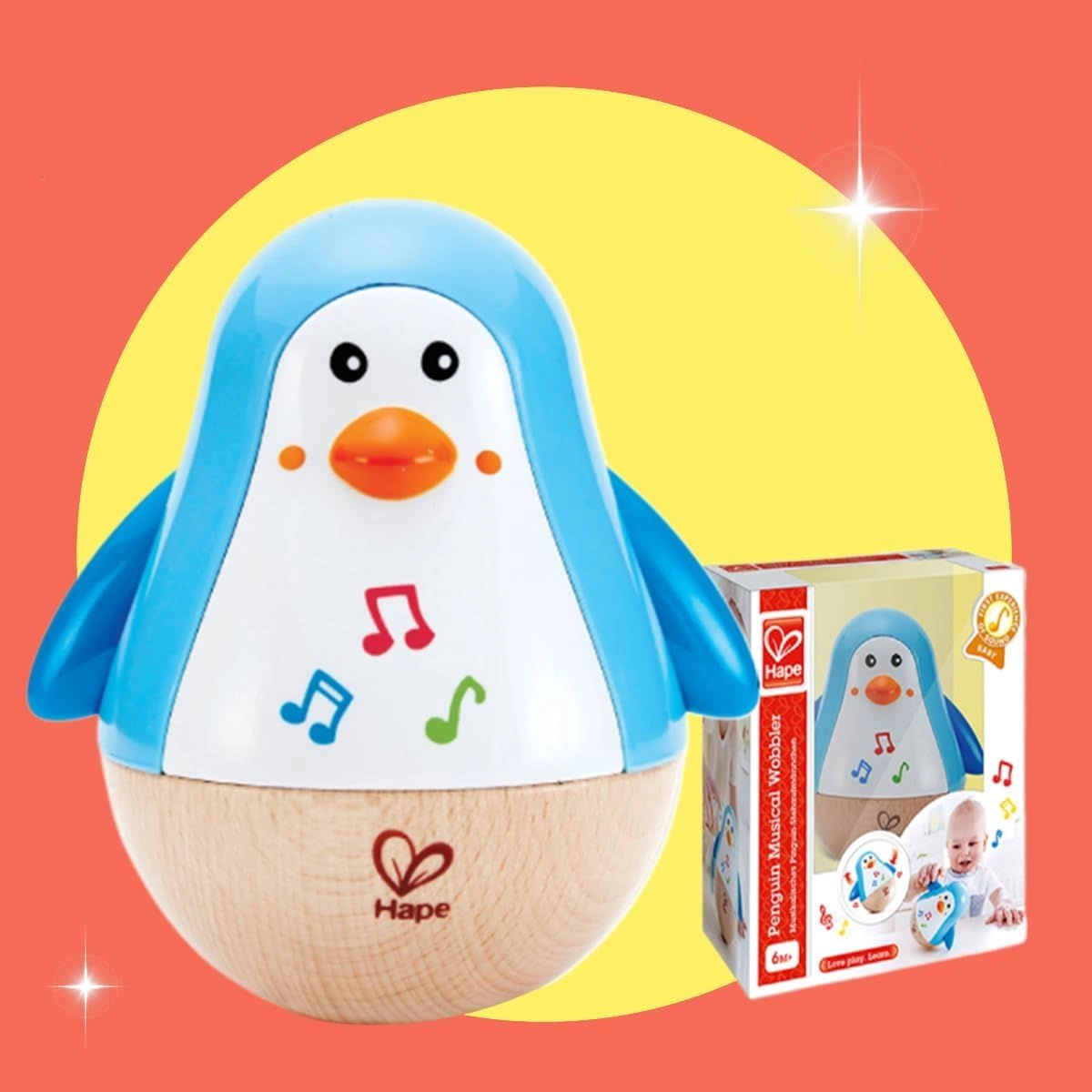 Penguin Musical Wobbler - 6 months