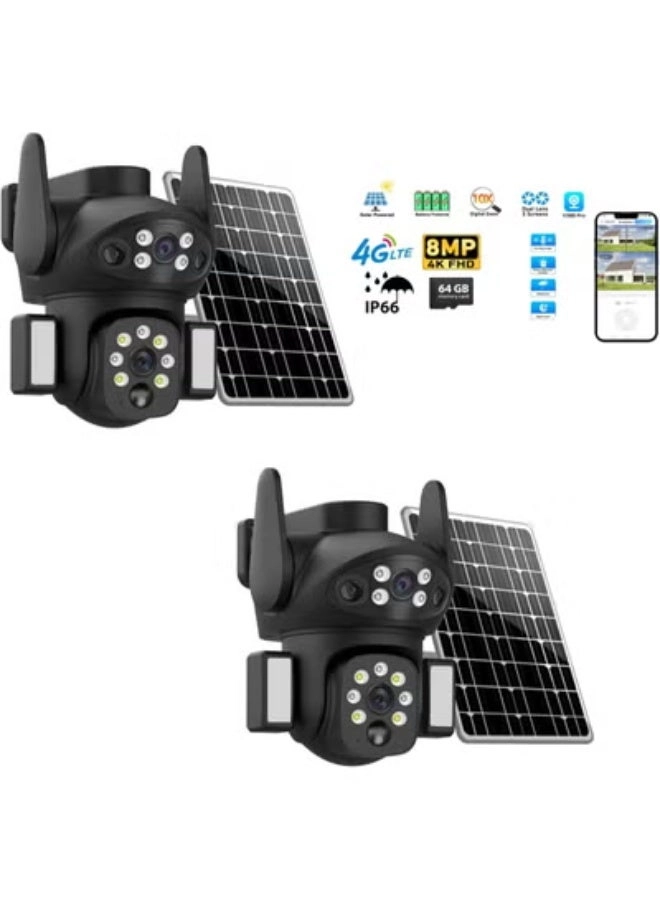 Smart Solar Security Camera 4K