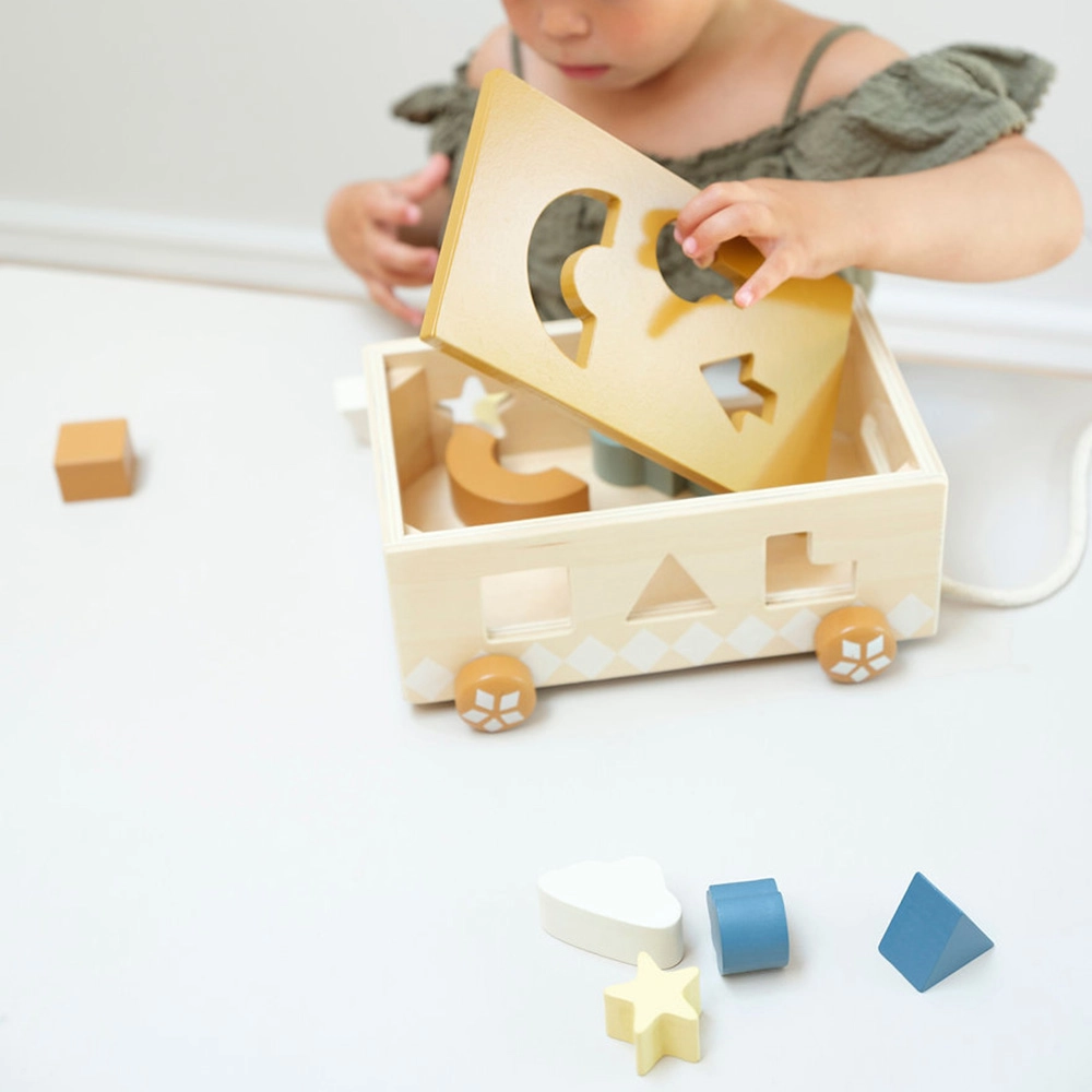 Shape Sorter Pull Cart - Suitable for 18 months & above