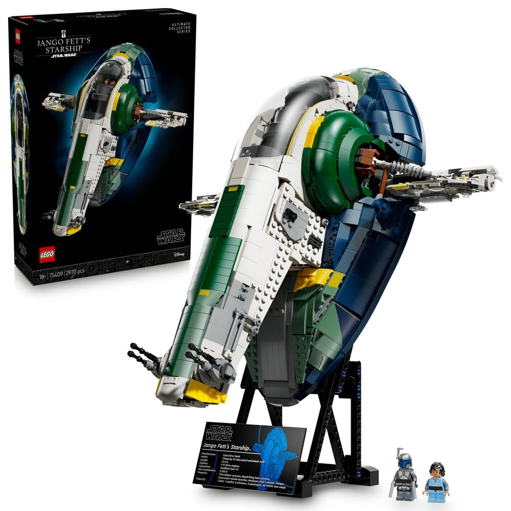 LEGO Star Wars Jango Fett's Firespray-Class Starship (75409) - Ultimate Collector Series