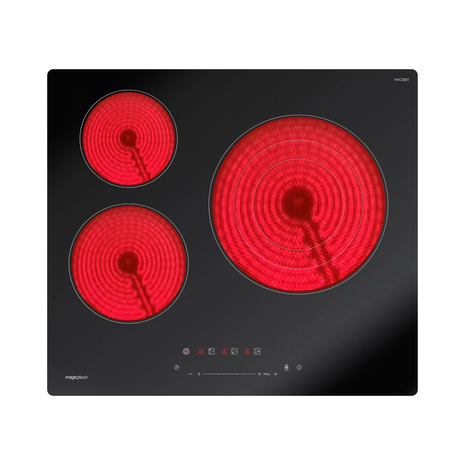 magicplux MVC3S01 Ceramic hob