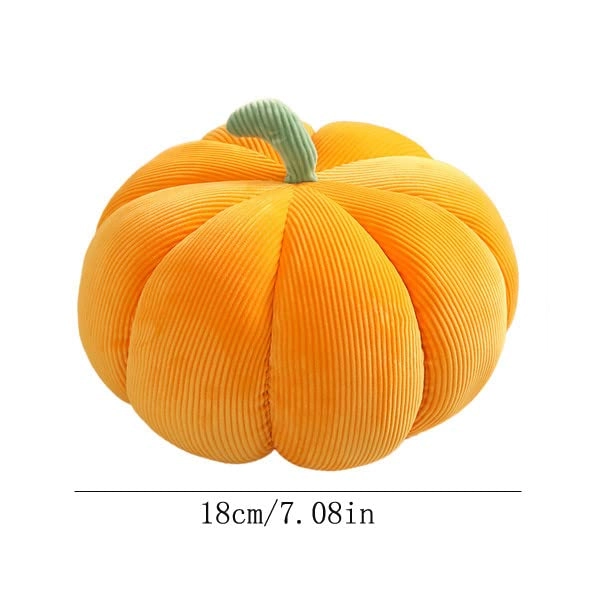 Pumpkin - 7 Inch Orange Plush